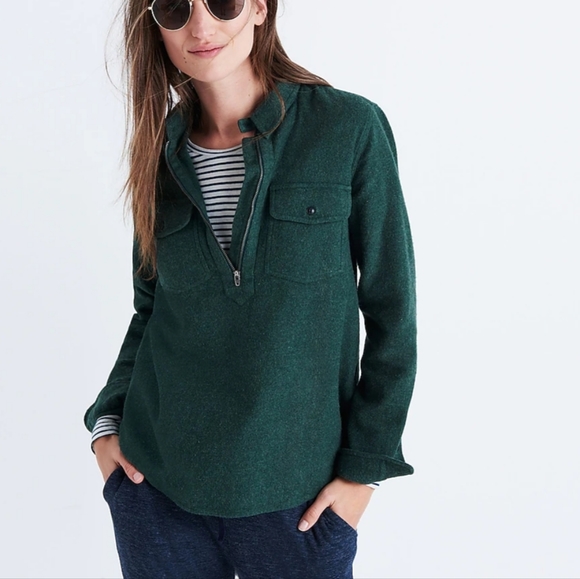 Madewell Tops - Madewell Flannel Popover